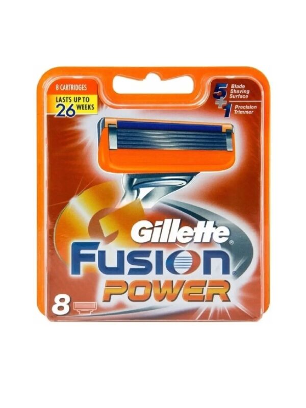 Сменные кассеты Gillette Fusion Power 8 шт.